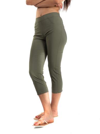 STRABELLO Pantaloni Pinocchietti Donna Estivi Leggeri Elasticizzati