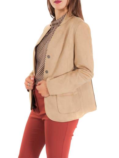 CARMEN Giacca scamosciata DNI9012