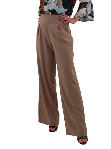 CARMEN Pantaloni palazzo ZIRCONE