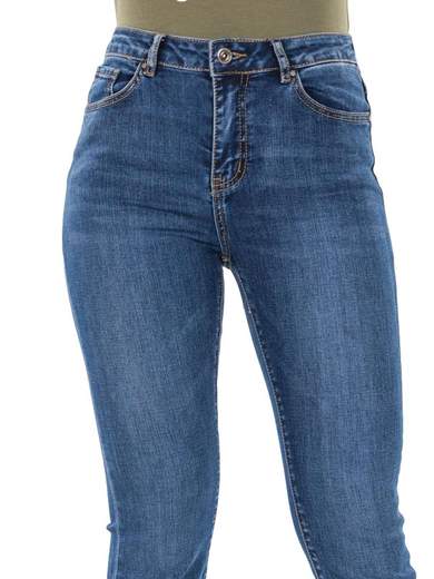 FARFALLINA Jeans Cropped Flare Donna Elasticizzati Farfallina F6733