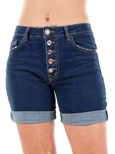 RINASCIMENTO Shorts jeans cinque tasche CFC0099322003