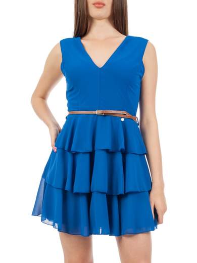 VESTITO RAGAZZA ESTIVO CON BALZE