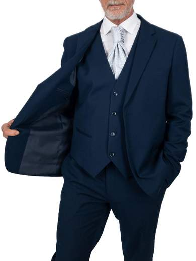 Abito cerimonia uomo giovanile elegante per matrimonio slim fit Drop 8