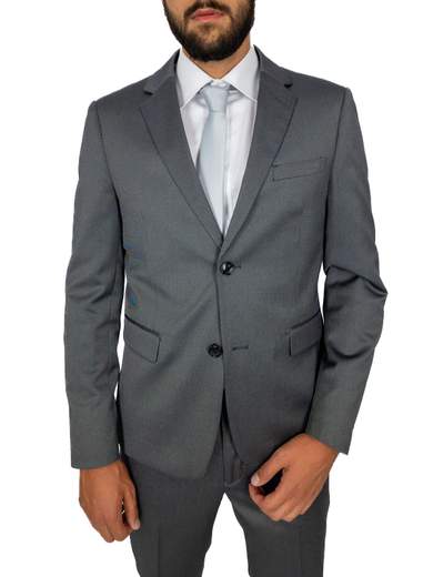 Abito cerimonia uomo Drop 8 con revers classico ed elegante