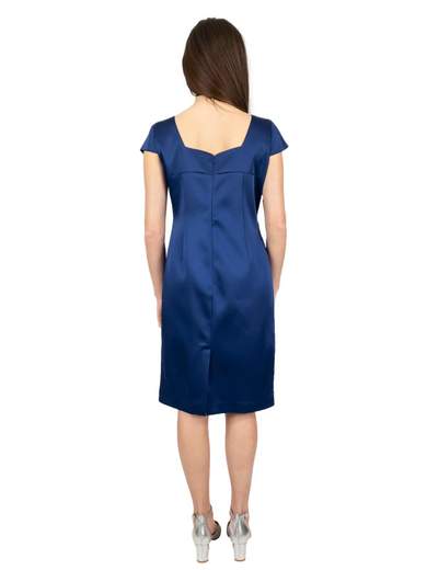 Sologioie Curvy Abito Da Cerimonia Per Signora Corto Elegante Curvy In Pizzo