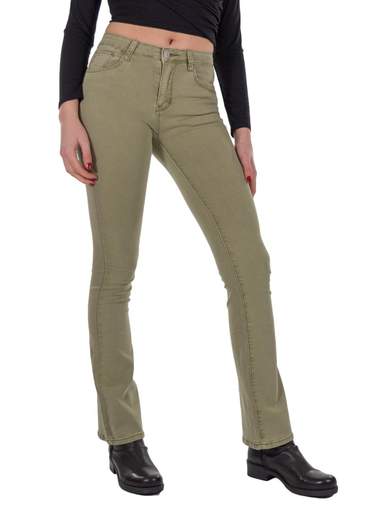 STRABELLO Jeans Bootcut Donna Push Up Elasticizzati Estivo Gca-f5300