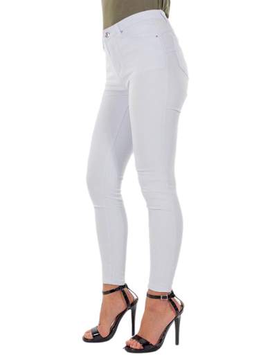MISS BONBON Jeans Skinny Donna Vita Alta Push Up Elasticizzati E Aderenti