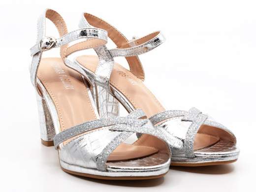 Sandali eleganti da cerimonia estivi donna tacco largo