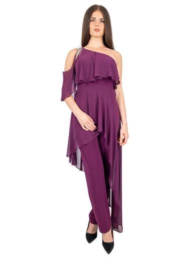 JEAN CRYÒ Tuta Intera Da Cerimonia Jumpsuit Elegante Per Matrimonio