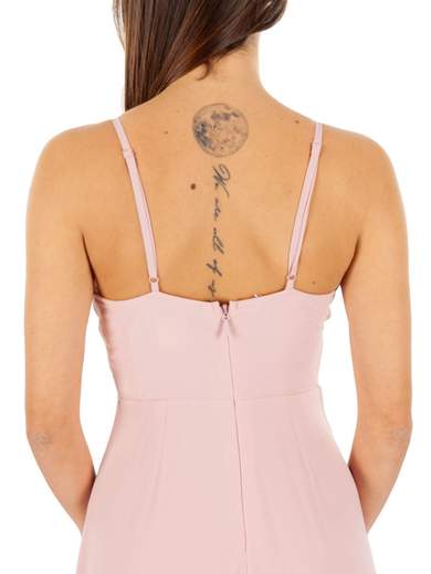 STRABELLO CERIMONIA Vestito Cerimonia Elegante Lungo con Spacco e Scollo a V A29499-3937-GINA