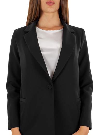 Tailleur donna completo giacca e pantalone elegante tecnico