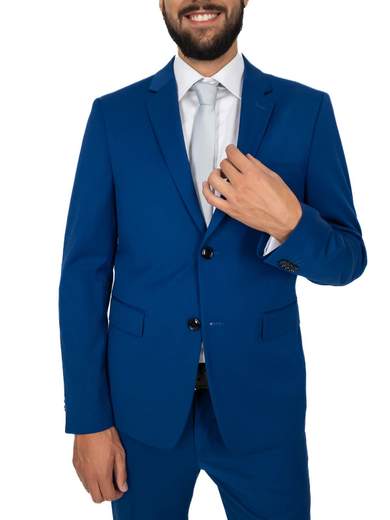 Abito cerimonia uomo giovanile elegante per matrimonio slim fit Drop 8
