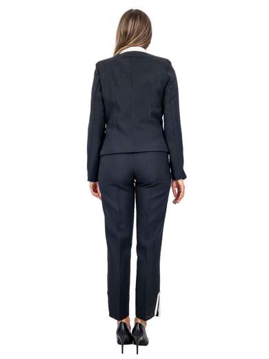 RINASCIMENTO Blazer Donna Giacca Elegante Corto Di Rinascimento Tessuto Tecnico