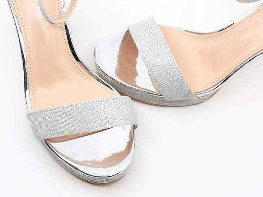 Sandali cerimonia estivi donna tacco largo alti con plateau