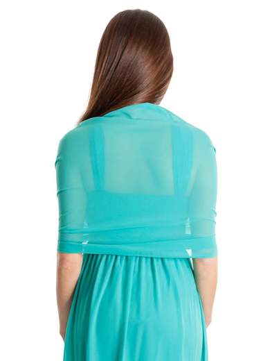 Abito da cerimonia lungo elegante stile impero con spacco