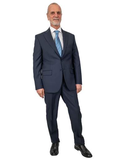 Abito elegante uomo con revers classico drop 0 taglie extra forti