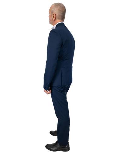 MARCEL MOREL Abito Uomo Elegante Giovanile Collo Coreana Completo Slim Fit Drop 8
