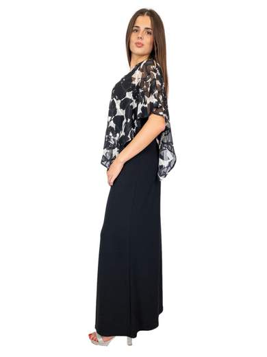 Frank Lyman Completo Pantalone Elegante Da Cerimonia Con Casacca Floreale