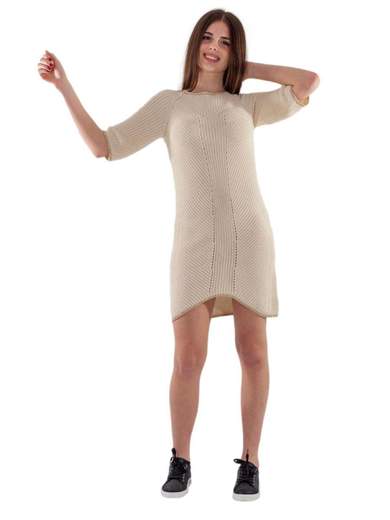 RINASCIMENTO Vestito Di Maglia Donna A Costine Di Rinascimento Estivo