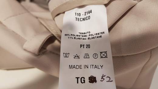 CARMEN Pantaloni eleganti skinny taglio uomo 110-2144-TEC