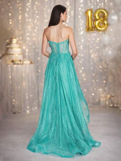 Elegant Glitter Princess 18th Birthday Dress