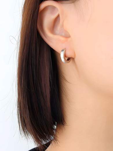 Strabello Bijoux Halo Mini Hoops 86964-0