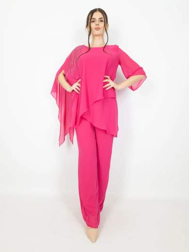 Completo elegante da cerimonia con casacca e pantaloni