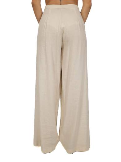 Bucle Pantaloni A Palazzo Vita Alta Estivi Donna Lunghi E Leggeri