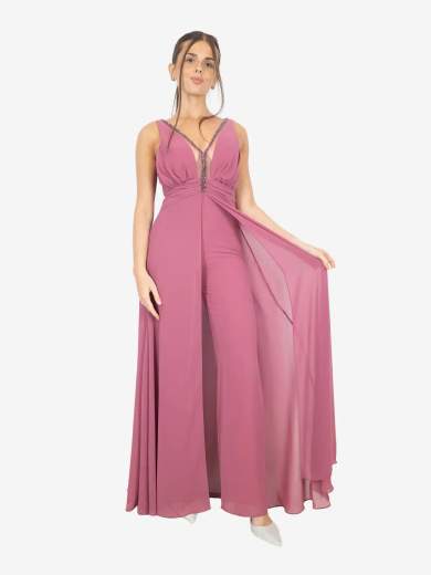 Tuta Elegante da Cerimonia con Stola – Raffinatezza e Stile Unico