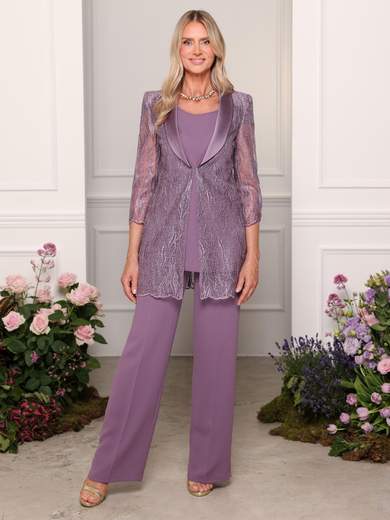 Bianca Brandi Completo elegante tre pezzi da cerimonia con pantalone 29652