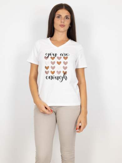 Bucle Maglietta Maniche Corte Donna Con Scritte E Stampe In Cotone