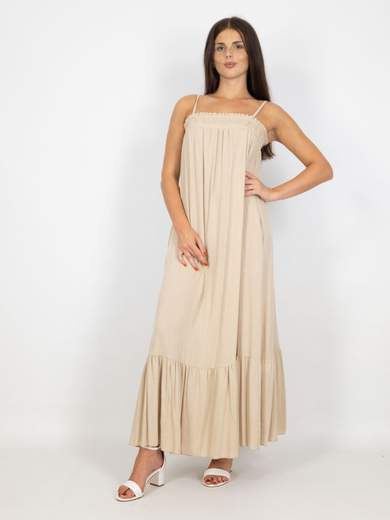 Bucle Vestito Donna Estivo Lungo da Giorno Femminile Casual Leggero