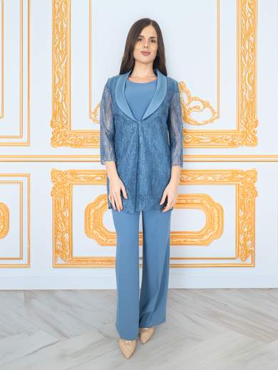 Bianca Brandi Completo elegante tre pezzi da cerimonia con pantalone 29652