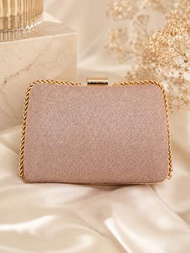 MICHELLE MOON Pochette Rigida Champagne Glitterata sx4846-champagne