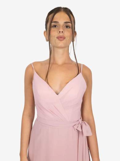 Bianca Brandi Abito da cerimonia asimmetrico con stola 29279