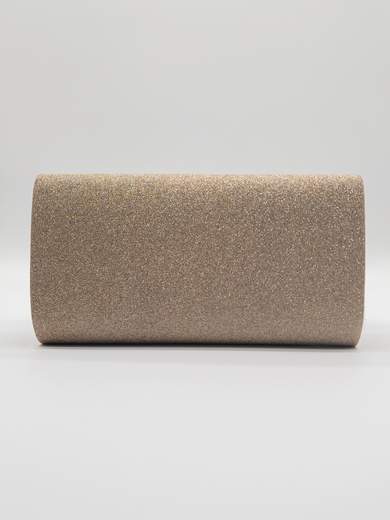 Pochette da Cerimonia Beige Glitterata Elegante