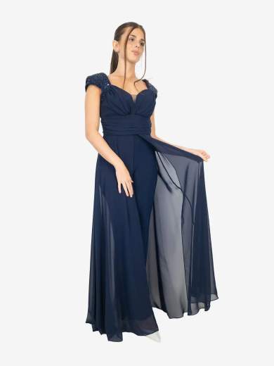 BIANCA BRANDI Tuta Elegante da Cerimonia con Stola 29214