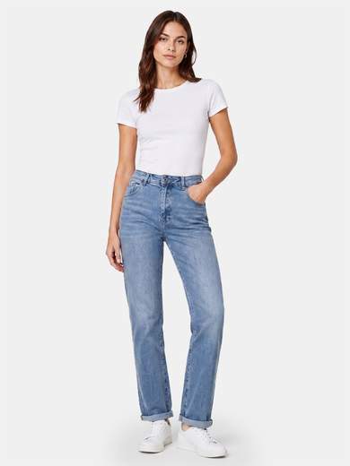 Straight Leg Relaxed Fit Mom Jeans 3D-1707