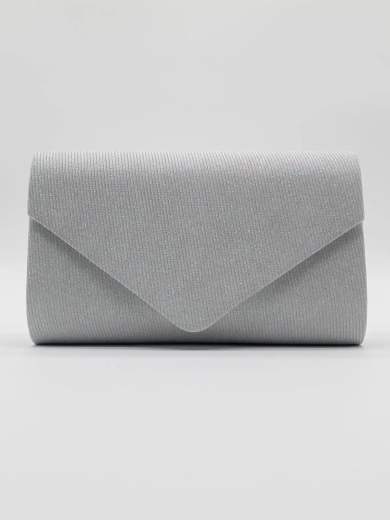 Pochette da Cerimonia Bianca con Catenella