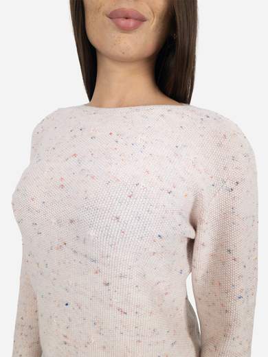 Extrafine Merino Wool Crew Neck Sweater Made in Italy