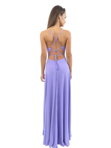 STRABELLO CERIMONIA Abito da Cerimonia Lungo Elegante con Schiena Scoperta A29699-4336-MIRIAM