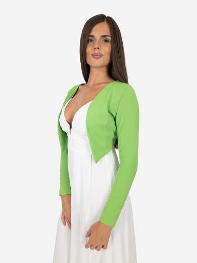 STRABELLO CERIMONIA Coprispalle elegante corto in crepe da cerimonia 2461-P49