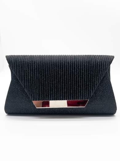 Black Glitter Ceremony Clutch Bag XX3483-NERO