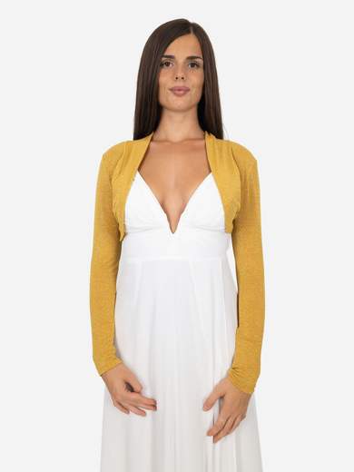 STRABELLO CERIMONIA Coprispalle Elegante Corto da cerimonia in Lurex Donna Slim Fit P49210061463-9885