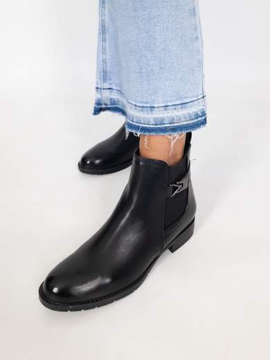 Jeans Cropped Flare Donna Zampa Elasticizzati Slim Fit