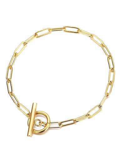 Strabello Bijoux Golden Link Charm 87145-0