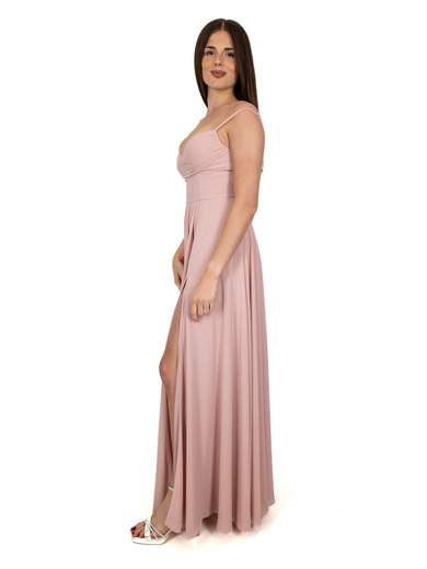 Abito Lungo Elegante con Spacco – Perfetto per Cerimonie
