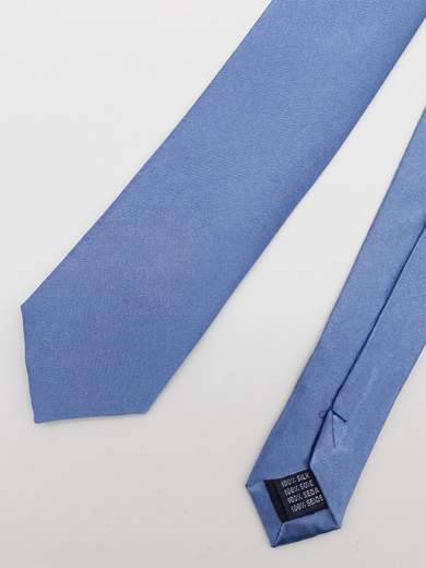 Pure Silk Solid Color Slim Tie 5 cm
