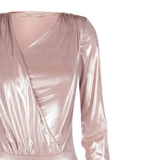 RINASCIMENTO Body Donna Elegante Sottogiacca Manica Lunga Scollo A V