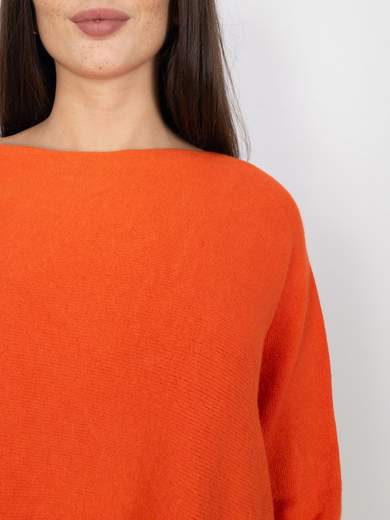 BLUE JOINT Maglia Donna Girocollo Asimmetrica Maniche 3/4 Blue Joint